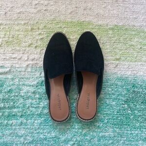 Indigo Rd. Black Slip-On Mules